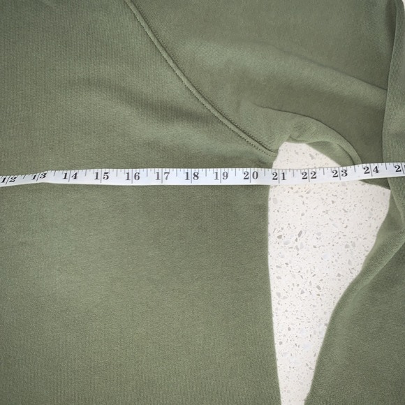 GAP Green Pullover Hoodie Sweatshirt Size M - Picture 5 of 6
